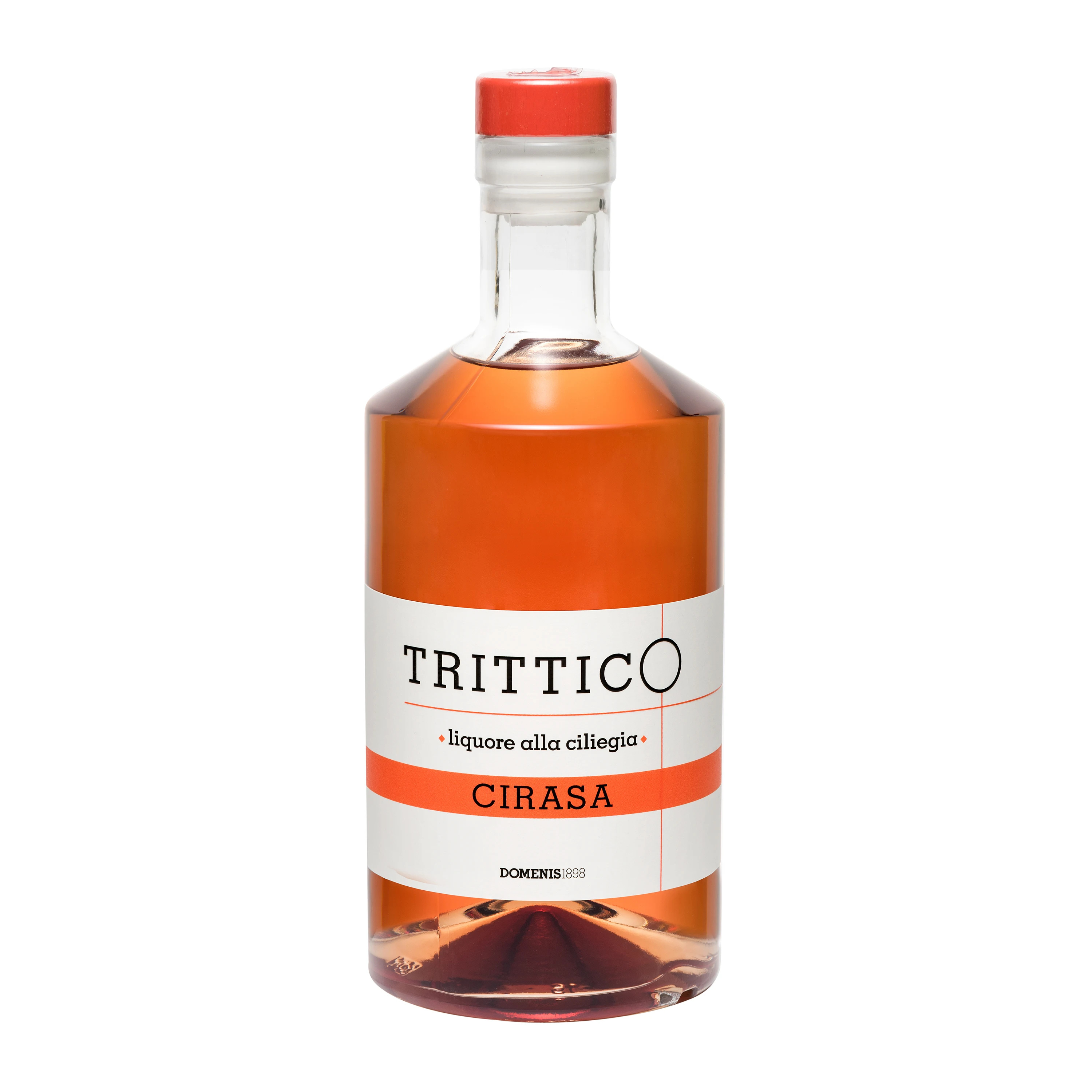 High Quality Premium Italian Cherry Liqueur TRITTICO Cirasa 70 cl glass bottle