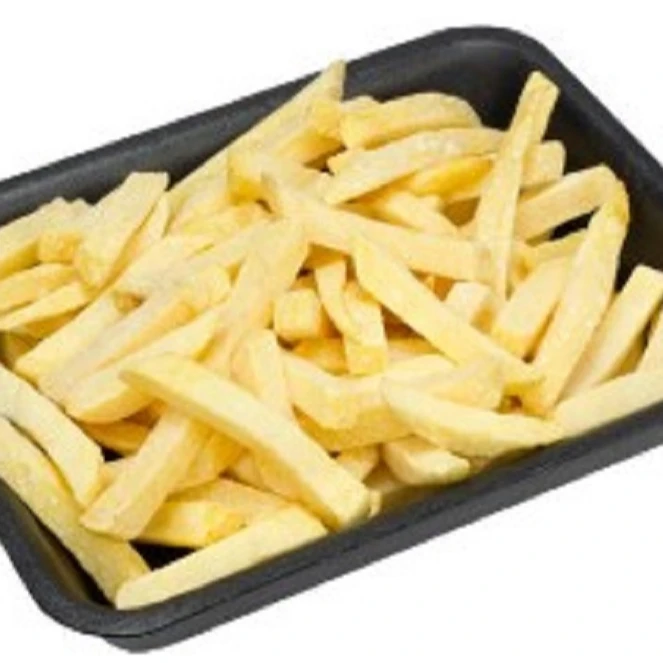 Organic cultivated frozen potato french fries