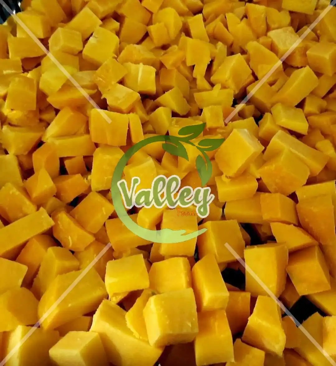 Frozen Mango Cubes Egypt IQF Fruits Dices Sweet Excellent flavor Wholesale Special discount for juice factories