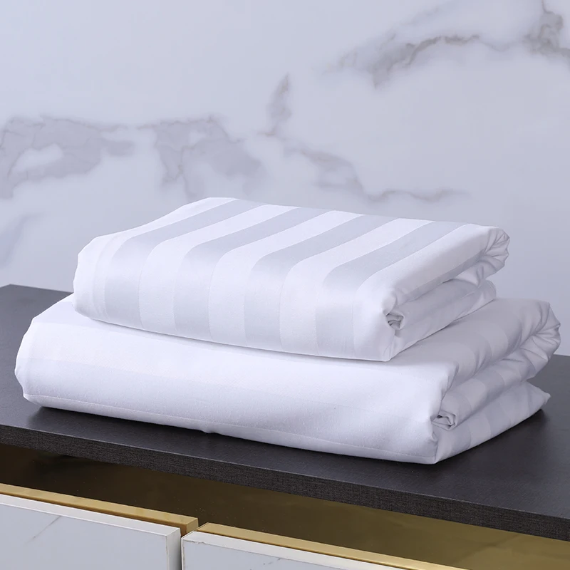 plain polycotton fabric cvc 8020 fabric 250TC bedding sheets fabric used for hotel