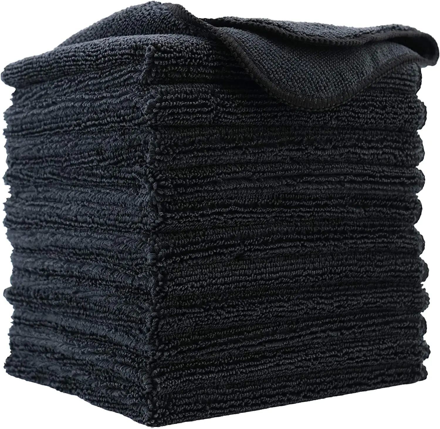 Black car wash microfiber Cleaning Cloth