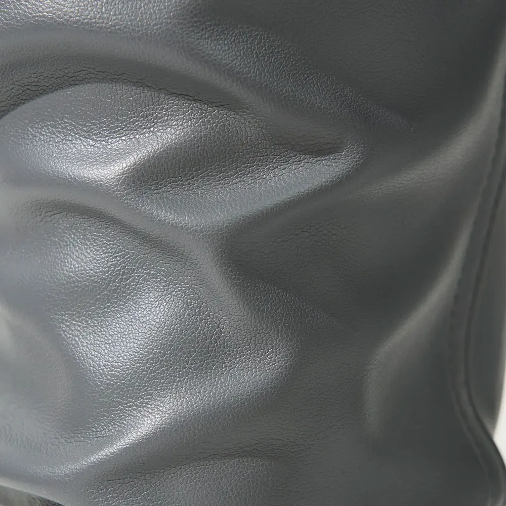 New Arrival Online Sale Men Stacked Leather Pants Best Quality High Selling Trendy Men Stacked Leather Pants