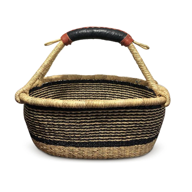 Hot Trend Natural Belly Basket Flower Pots and Planters Outside Garden Made In Vietnam