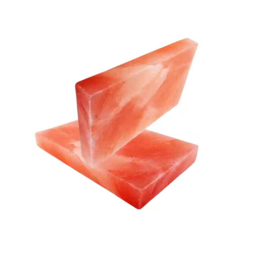 100% Natural Himalayan Salts Hot Sale Crystal Salt Plate Himalayan Rock Natural Pink Himalayan Salt Bricks For home decoration