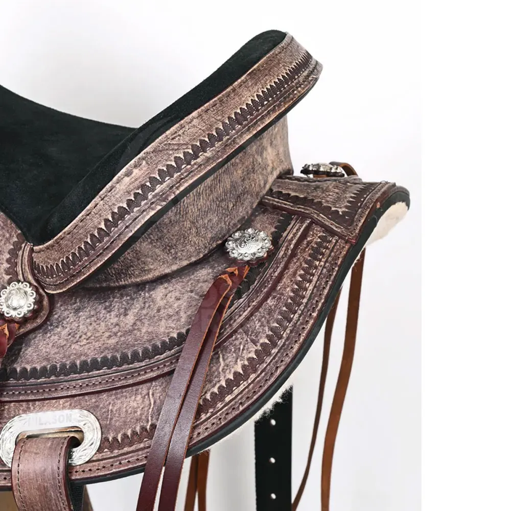 Oem Service Horse Saddles Pakistan Made Lightweight Horse Saddles Plain Dyed Horse Saddles