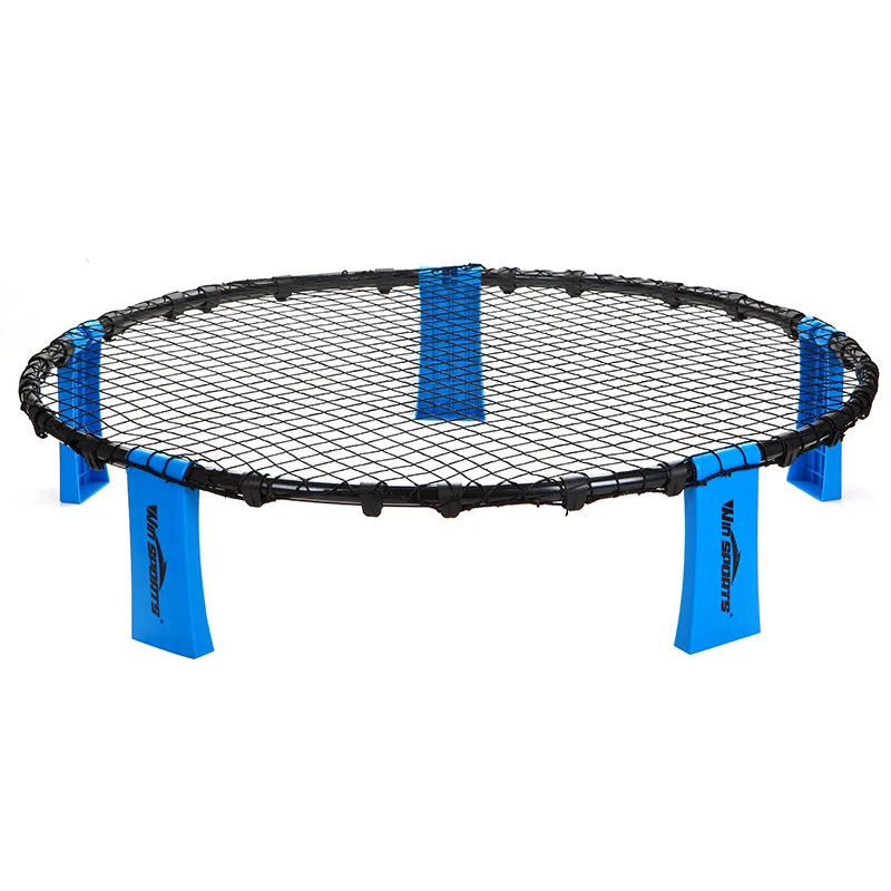 Spike Game Set Strikeball Standard 3 Balls Kit - Upgraded Spike Ball Playing Net Game for The Beach Backyard Park and Indoor