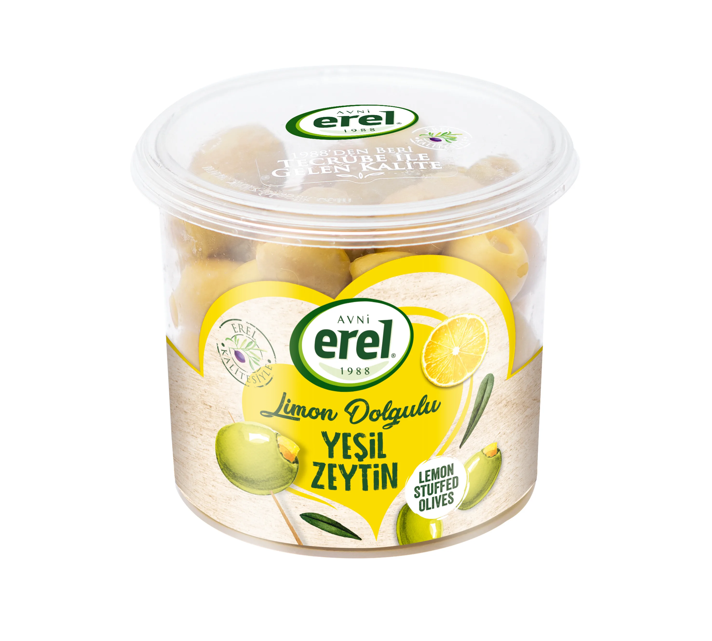 Garlic Stuffed Green Olives Wholesale Fresh/Soft 400gr  Premium Quality and Best Price Made in Turkey
