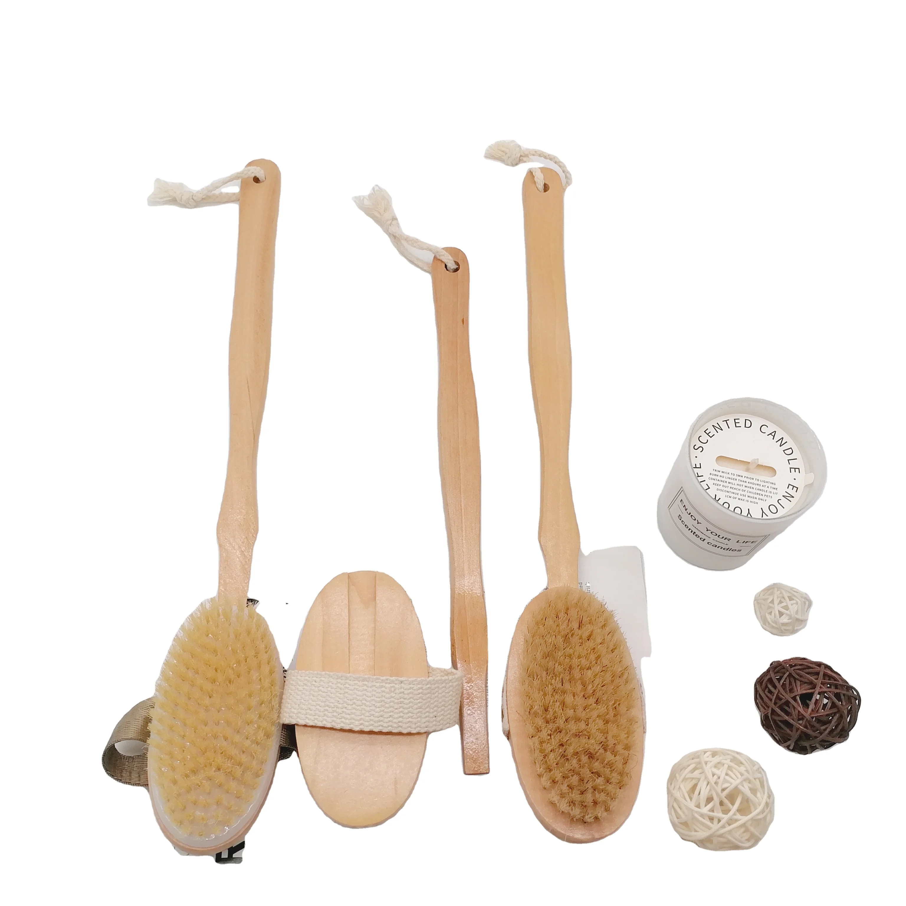 Long Handle Beauty Massage Tool Bristle Bath Brush Body Dry Brush Towel Rub Back Artifact Bath Brushes Sponges Scrubbers