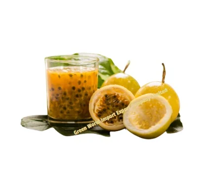 HOT FROZEN PASSION FRUIT PUREE WITH OR WITHOUT SEEDS - HIGH GRADE - FRESH AND BEST TASTE - COMPETITIVE PRICE  - GREEN WORLD