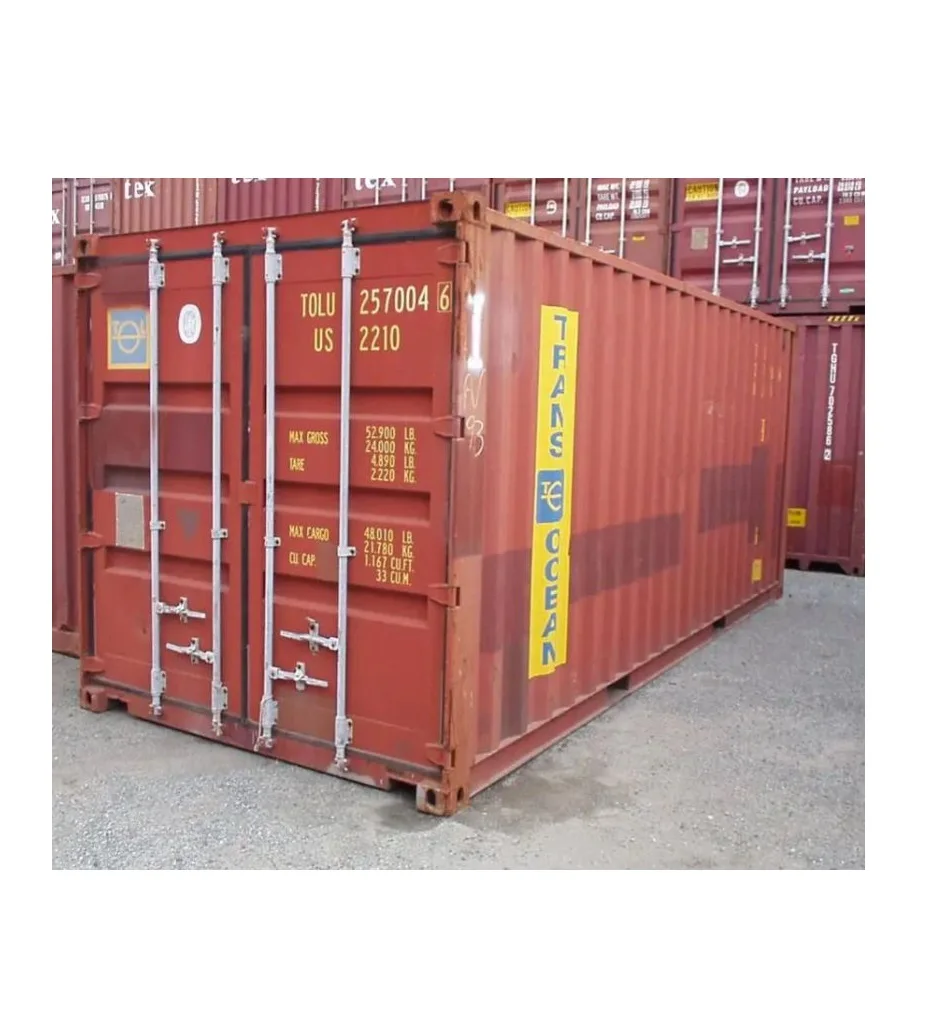 Новый б/у контейнер второй ручной доставки 20 футов/40 футов 20GP 40GP 40HQ