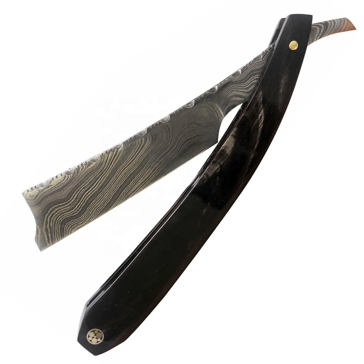 Best Quality Classic Handmade Barber Straight Razor Blade Cut Throat Shaver For Shaving , Hair texturing For Men