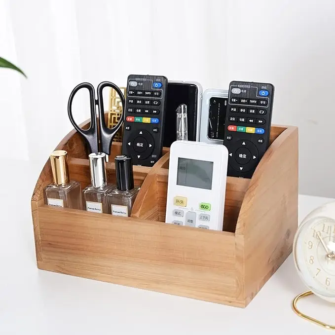 Деревянная деревянная ручка и держатель для карандашей декоративный стационарный деревянный органайзер офиса дома