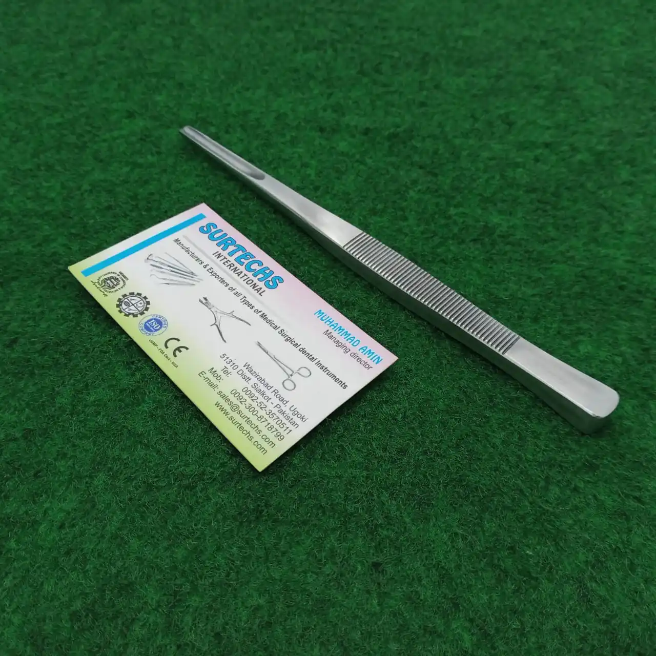 Partsch Bone Gouge  Atraumatic Scoop Blade Solid Handle 14cm 3mm in New German Stainless Steel