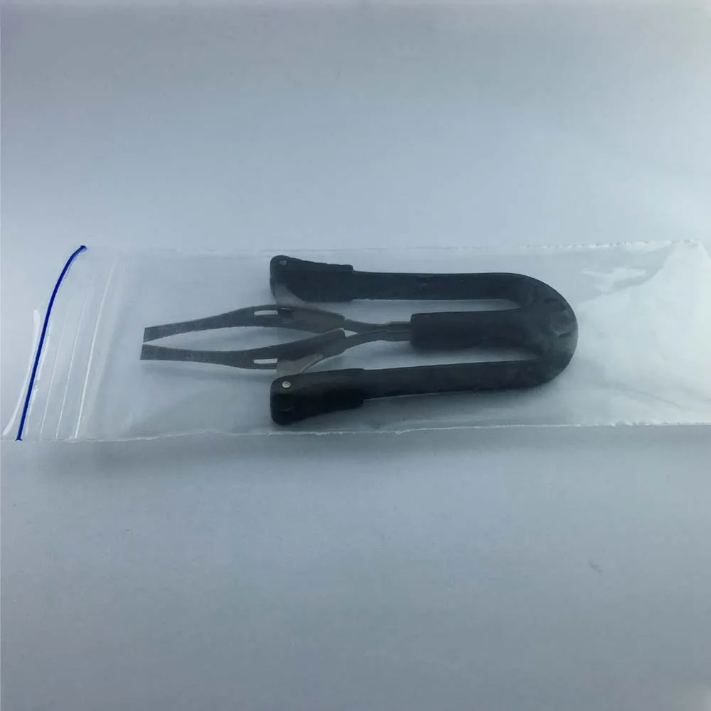 Plucking Tweezers Automatic Action Slanted Tip Plastic Handle High Quality Products Top Selling Products