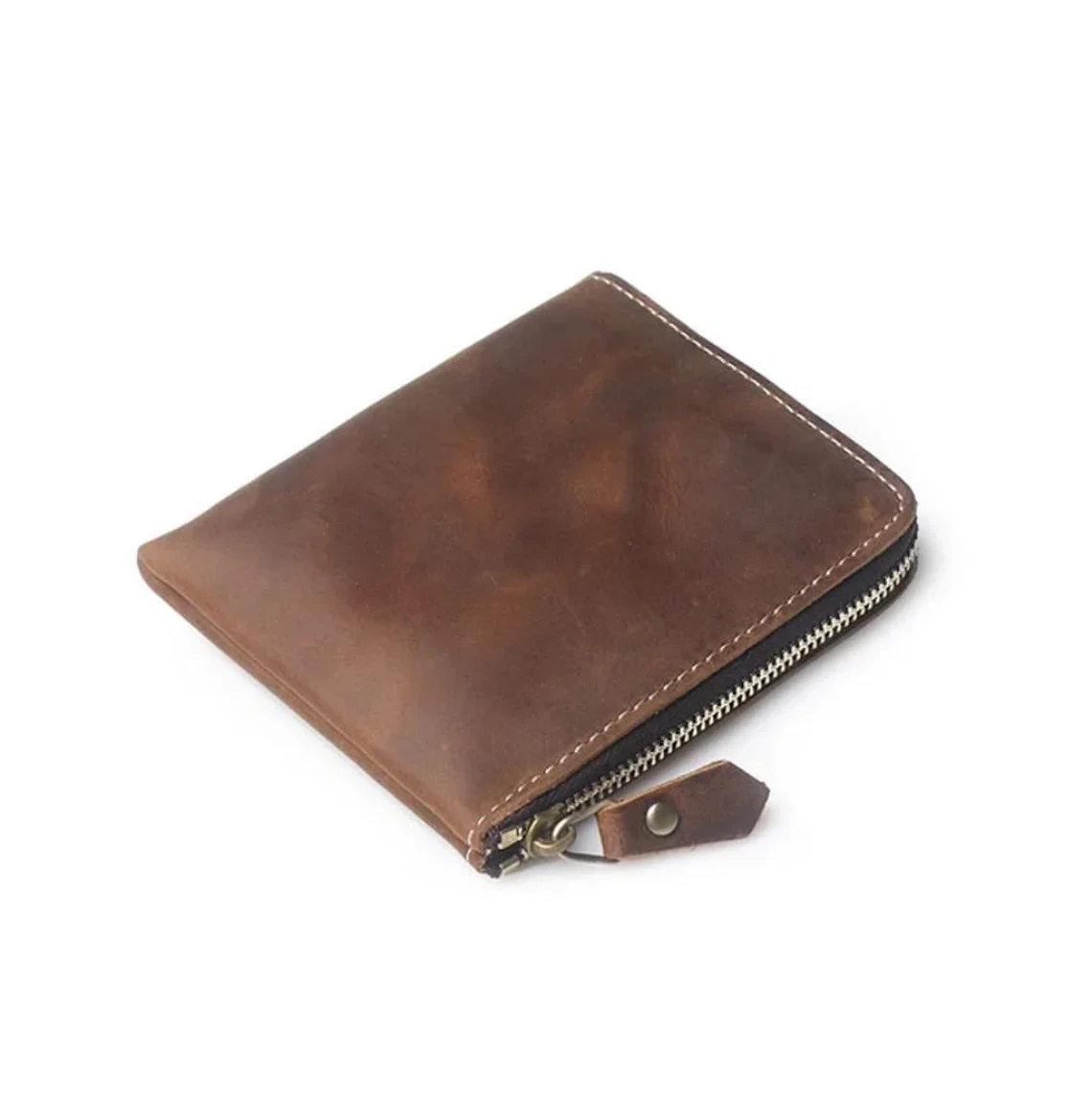 Best Branded New small card  purse vintage mini change Wallet leather wallet genuine leather Wallet pouch An Unisex  Product