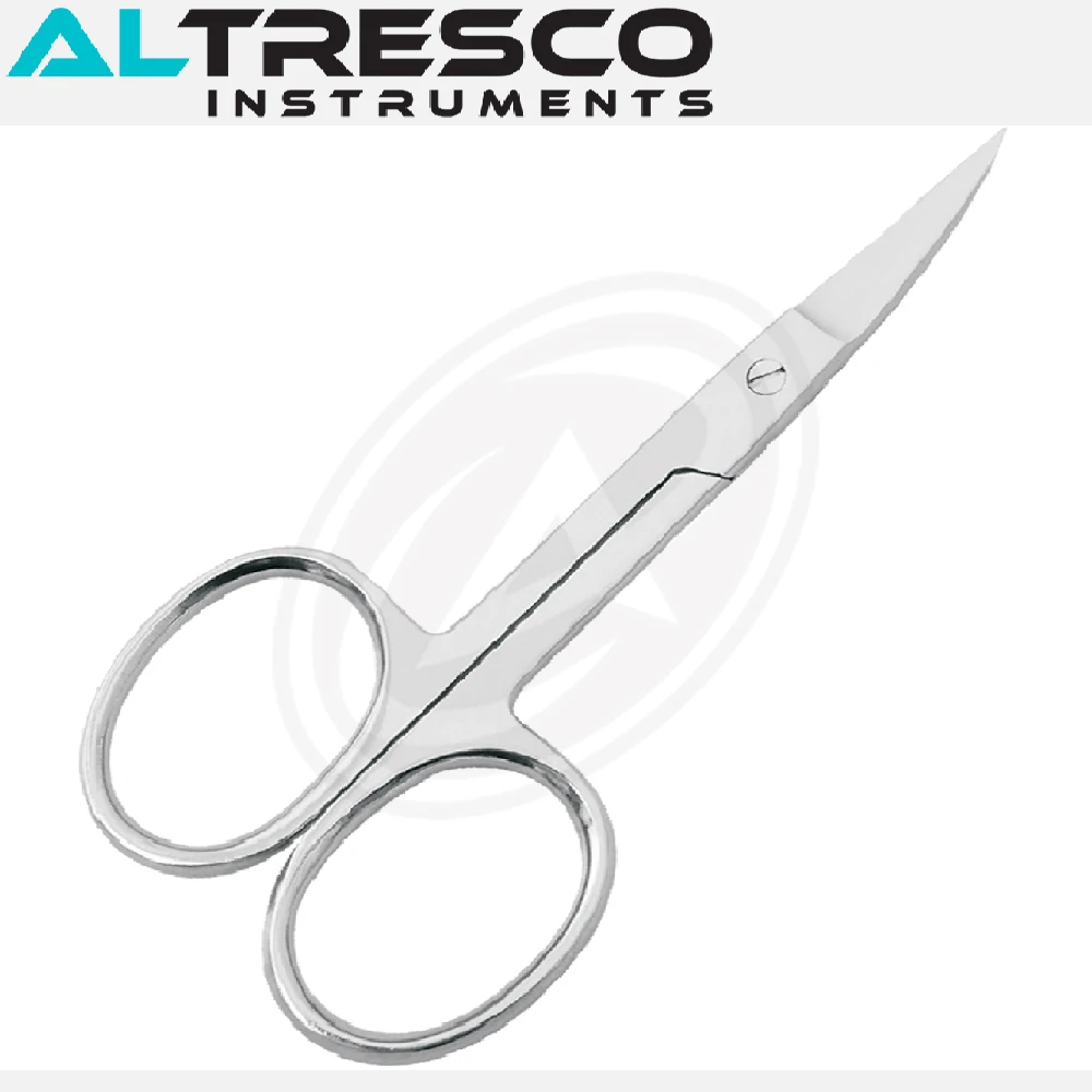 Embroidery Scissors Stainless Steel Available In Straight and Curved Needle Pointed