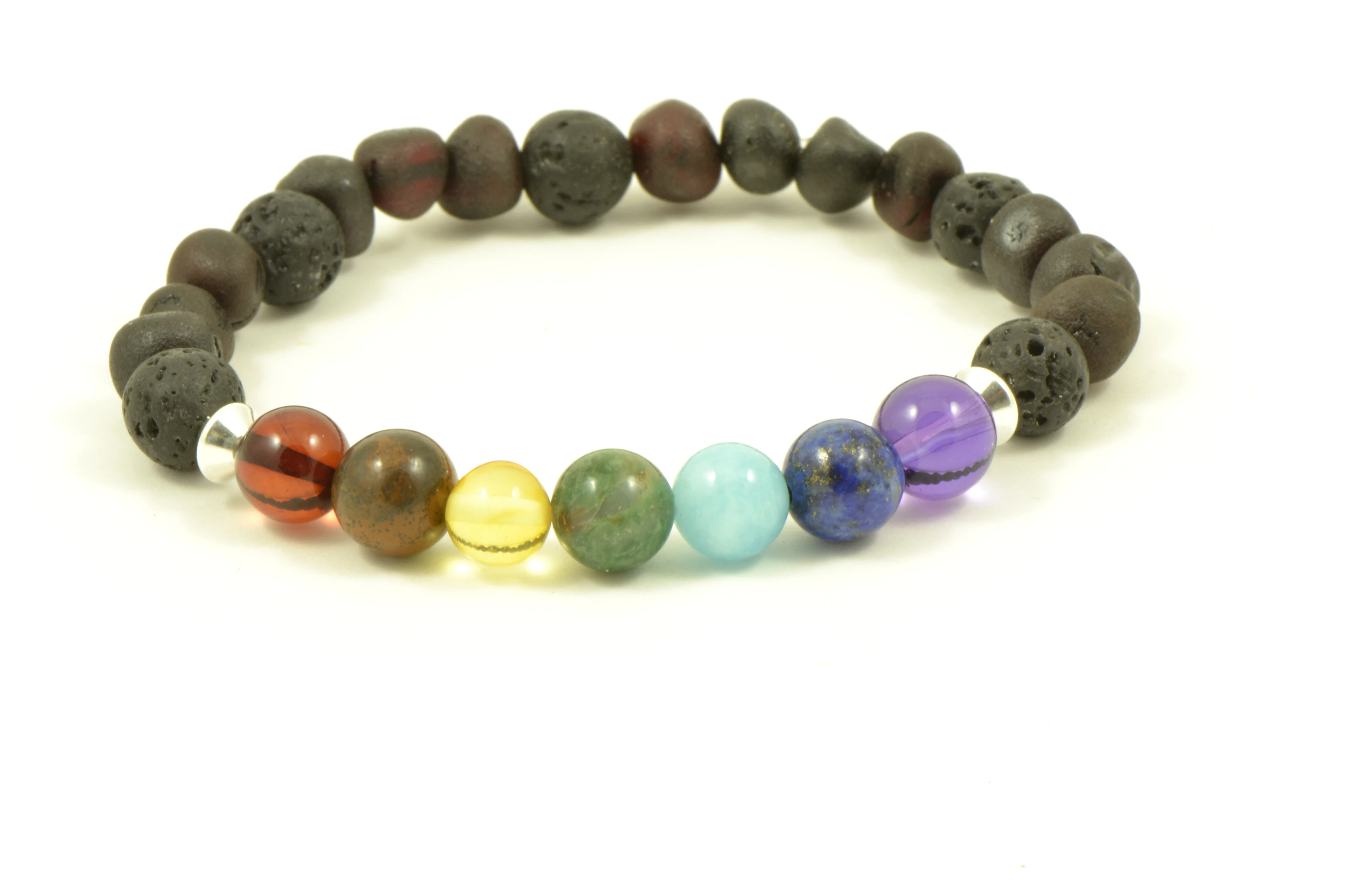 Baltic Amber Chakra Healing Bracelets and anklets , Adult and Bracelets , Various Sizes