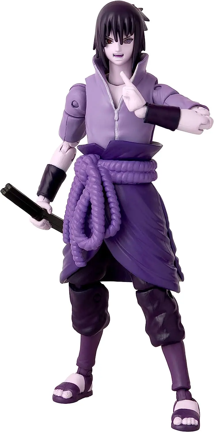 ANIME HEROES - Uchiha Sasuke Rinnegan/Mangekyo Sharingan Action Figure