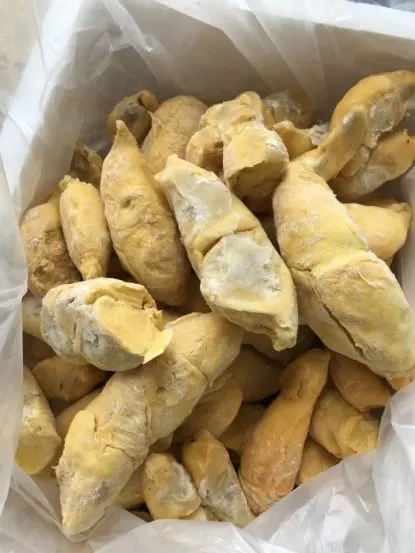 Дурианские фрукты цена целой замороженной дурианской заморозки с уникальным запахом король фруктов вьетнамский