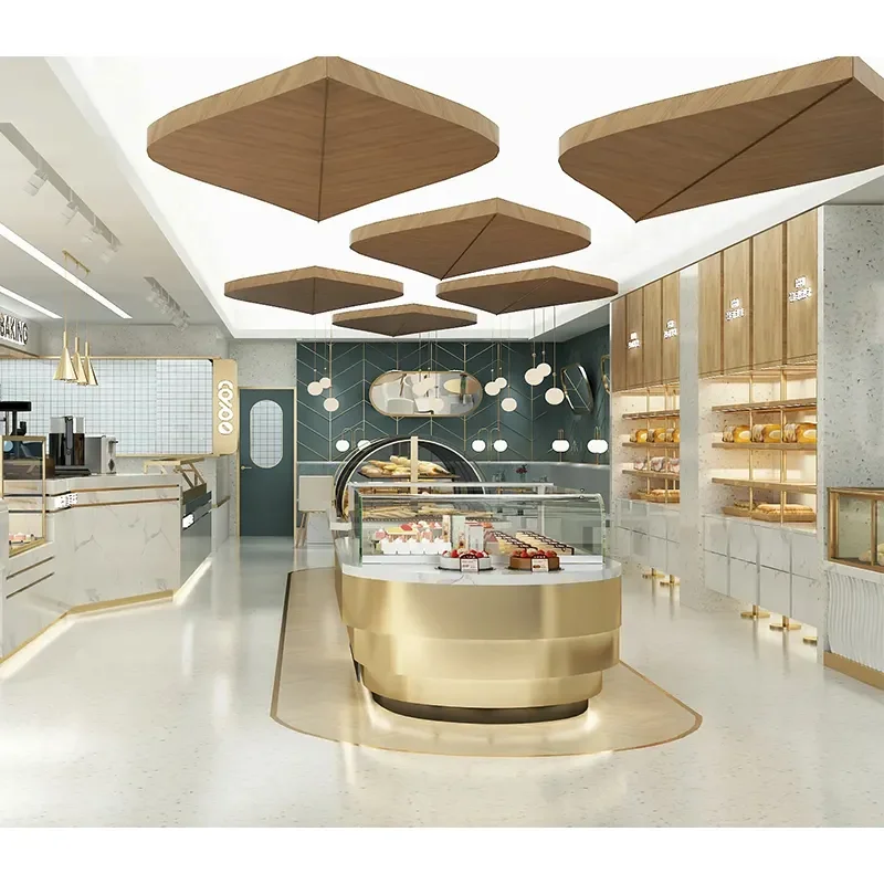 Customizable Network Red Fruit Catering Bar Front Desk Coffee Tea Shop Restaurant Cash Register Counter Bakery Cake Showcases