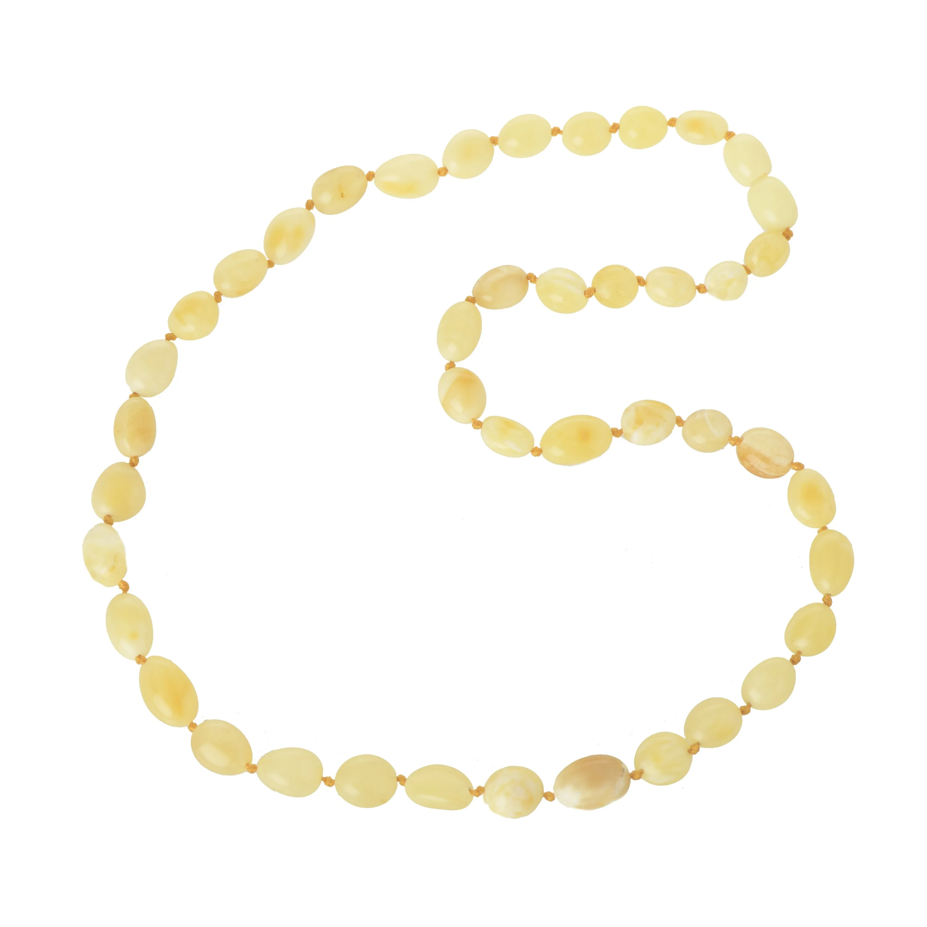 Milky Olive Polished Baltic Amber Necklace for Adult, Healing, Anti-Inflammatory