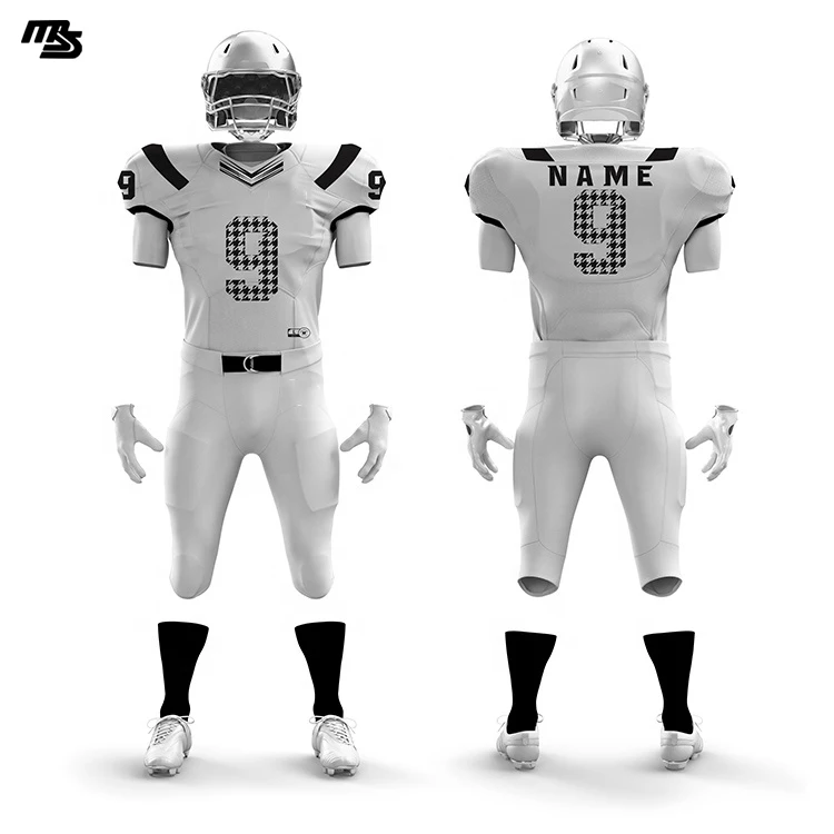 Custom American Football Uniforms Embroidery Football Uniform Sublimation American Football Wear