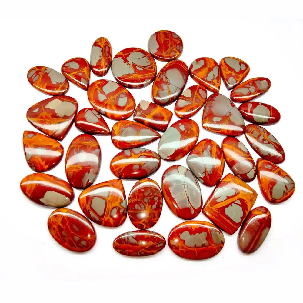 Noreena Jasper Round Cabochon with Mixed Size, Competitive price Gemstone with good quality
