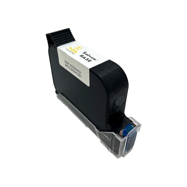 TCA Solvent Based Ink Cartridge Fast Dry Black for TIJ Inkjet Coding Printer Marking Machine