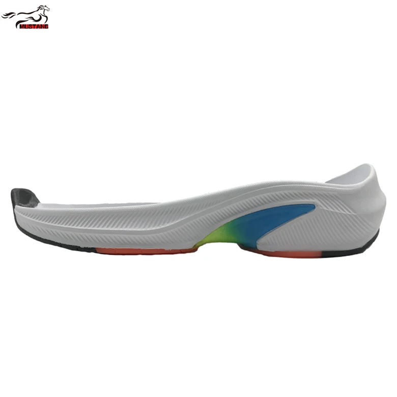 Mustang Factory Wholesale High Quality Custom Cheap Outsoles Comfortable Sneaker EVA Sport Shoes Sole for Lebanon Dubai