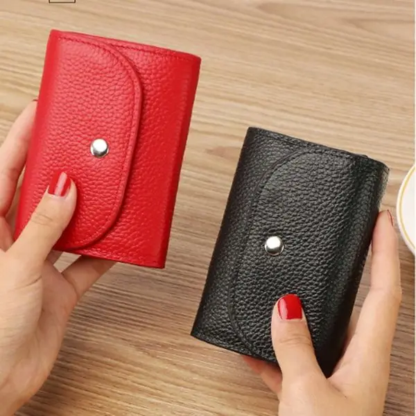 Best Selling Genuine Leather Women Wallets Luxury purses for women 2023 Size 11x8cm women purses 2023