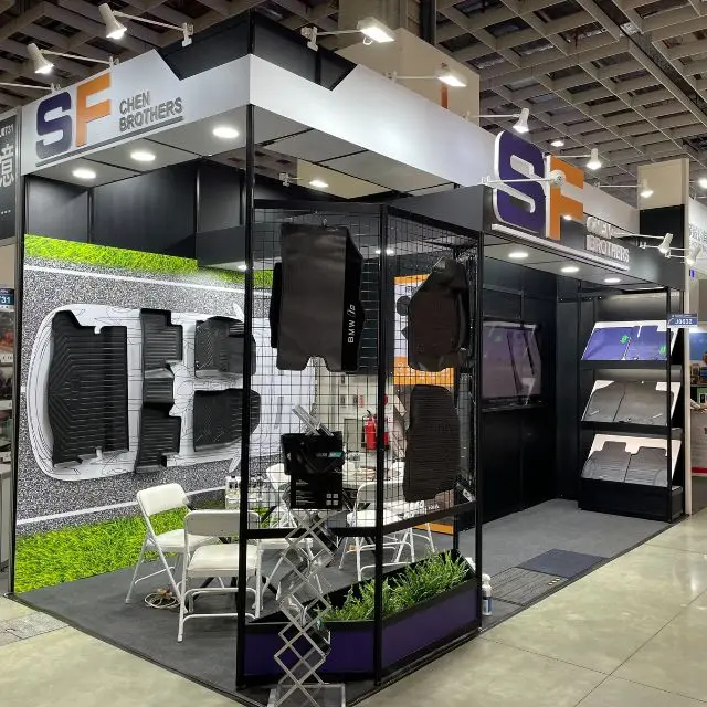 Автомобильные коврики TPR Заводские всепогодные автомобильные 3D для 2018-2023 Jeep Wrangler JL неограниченный передний набор