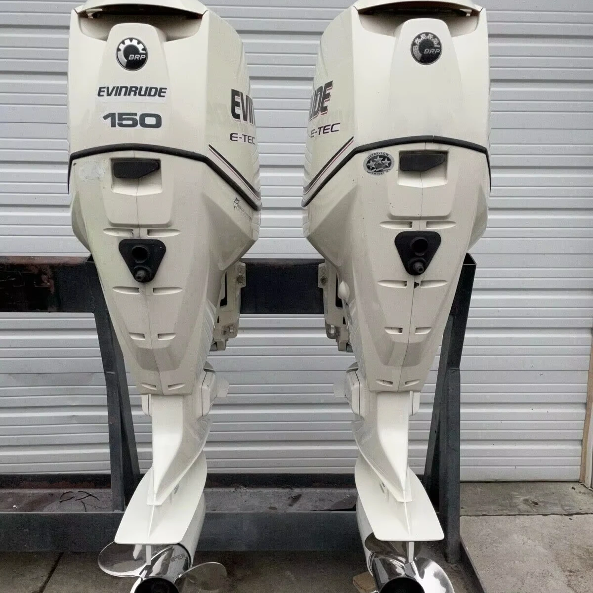 Б/у двухтактные 2008 Evin-rude Etec 150HP 2-тактные подвесной моторы