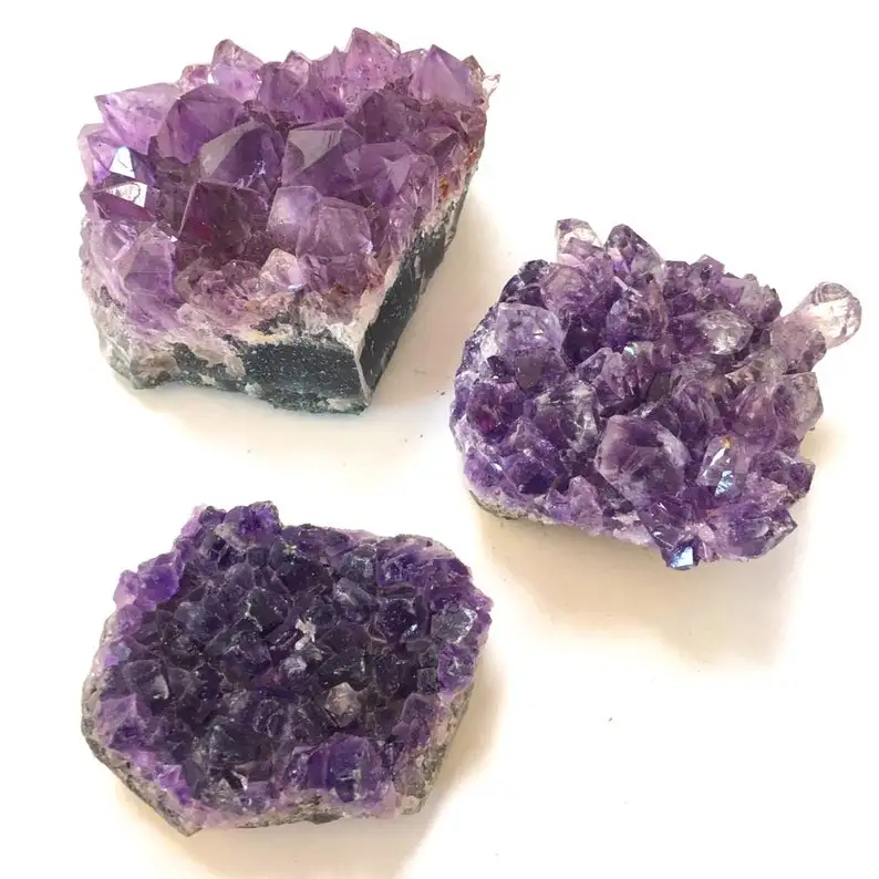 Wholesale Natural Amethyst Quartz Healing Cluster High Quality Purple Crystal Rough Stone Amethyst Cluster Geode For Home Decor