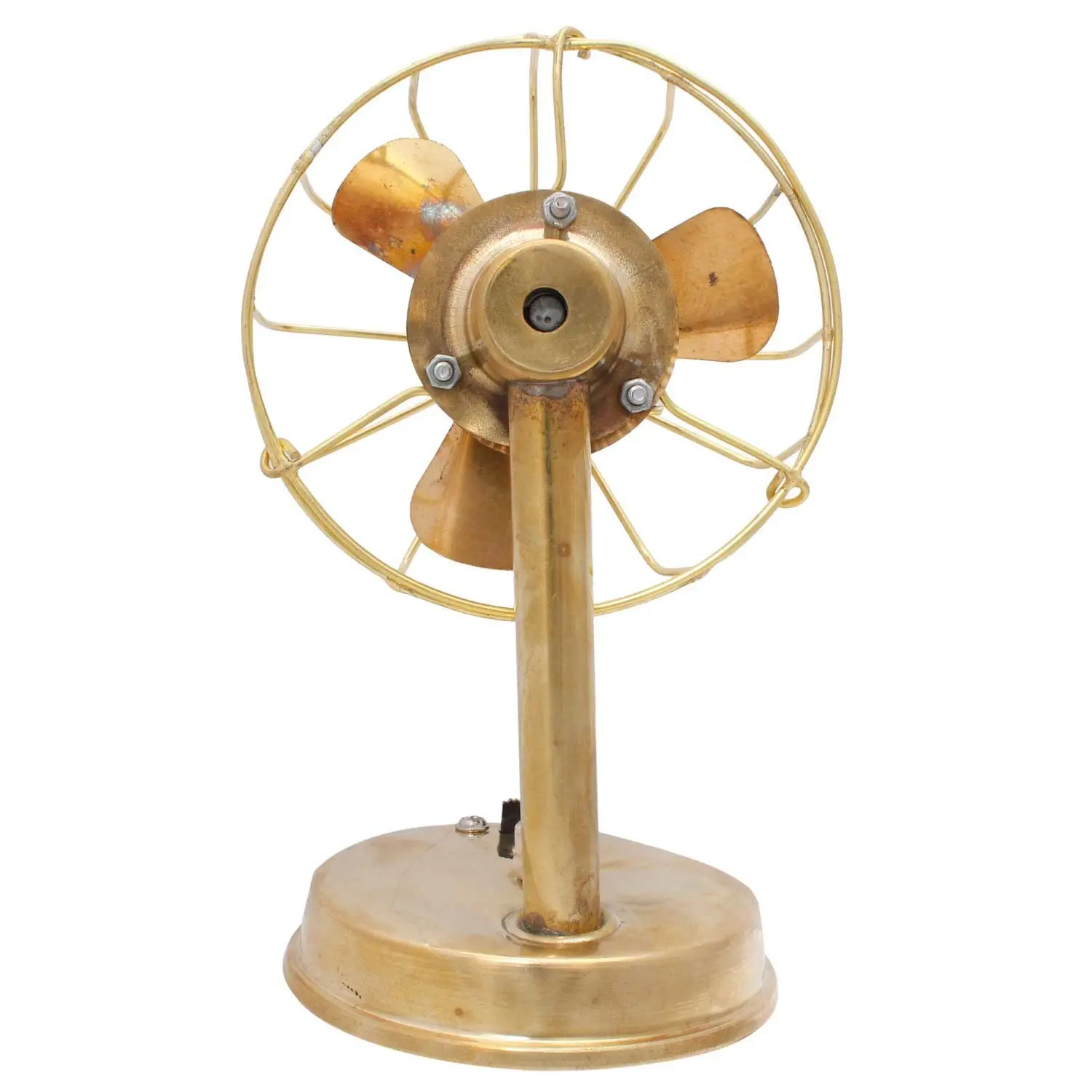 Best seller Miniature Toy Home Decor miniature Brass Fan