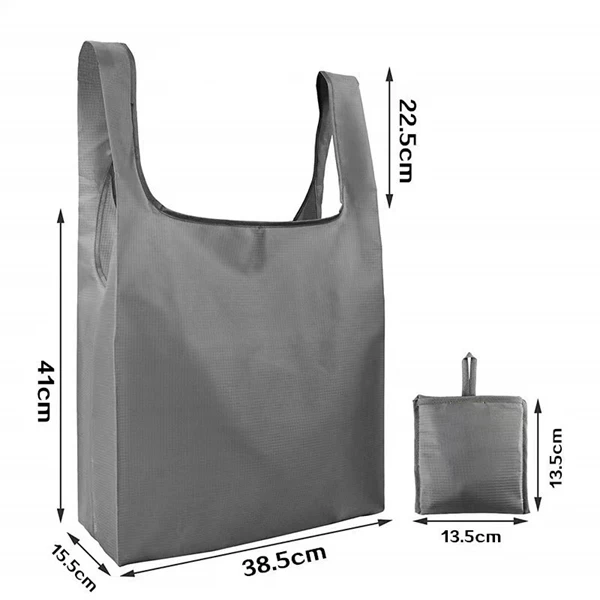Promotional items Polyester Reusable Foldable Tote Bag, Your Convenient and Sustainable Solution for On-the-Go Shopping Go Green with Ease