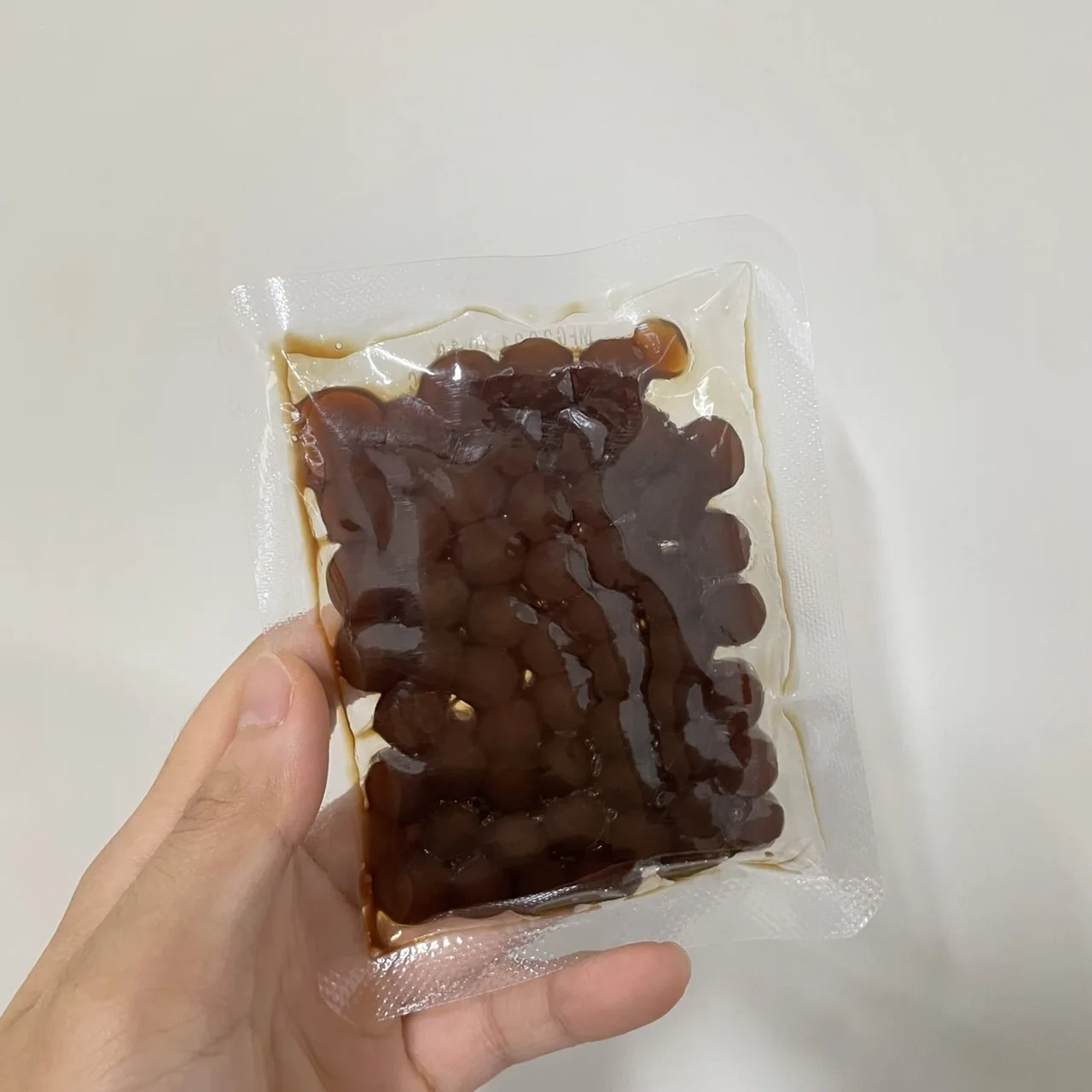 Brown Sugar Instant Tapioca 50g Wufuyuan Black Tapioca Pearl