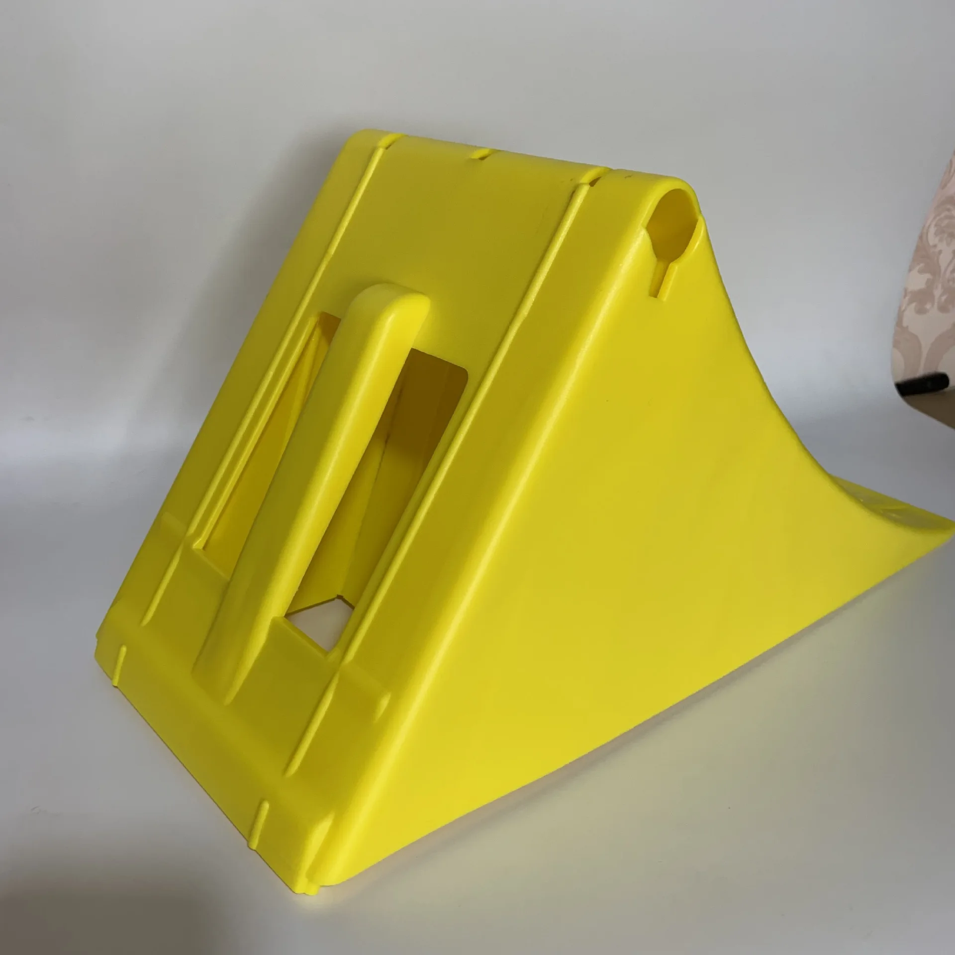 Safety Reflector: Rubber Parking Stopper for Garage and Basement