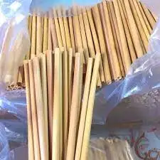Wholesale Manufacturers Dried Straws Reusable Bamboo Drinking Straws from Vietnam