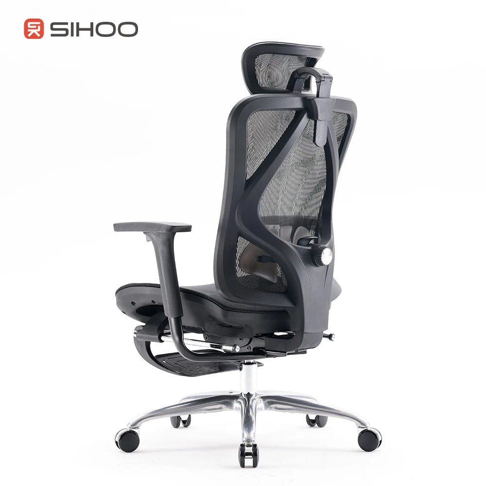 (SIHOO M57C )Home Mesh Ergonomic stair lift Chair With Foot Rest