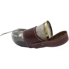 Amazing Beautiful Look Drinking Horn Mug With Stand Trending Natural Buffalo Viking Horn Mugs Most Popular Decorative Beer Mug