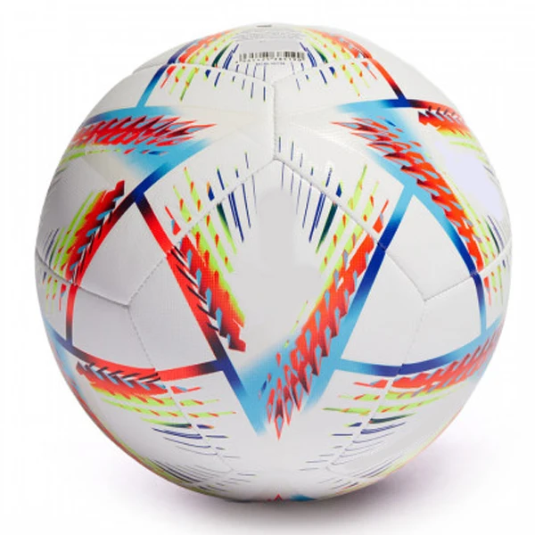 FOOTBALL NEW MODEL 2022 CUSTOMIZATION IN COLOR DESIGN AND LOGO MACHINE STITCH HAND STITCHED THERMO BOUNDED SOCCER BALL