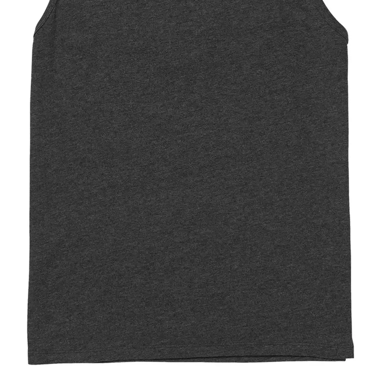 Solid Tank Tops - Relaxed and Comfortable Cotton-Blend Tank with Scoop Neck - Fitness T-Shirt Athletic Bodybuilding Muscle Tee