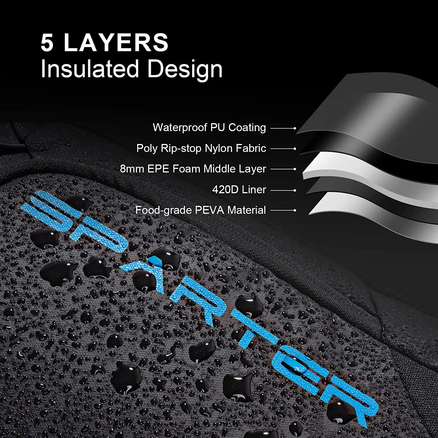 picnic bags Logo Printed picnic cooler bag modern picnic bag