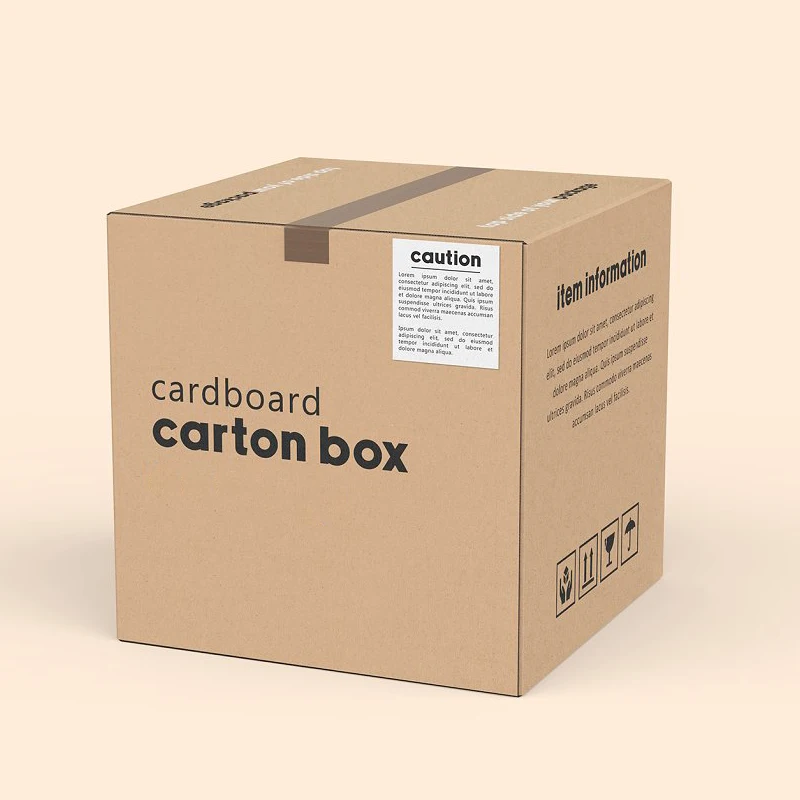 Good Quality Packaging Small Corrugated Custom Kraft Candle Shipping Box Printed Boxes