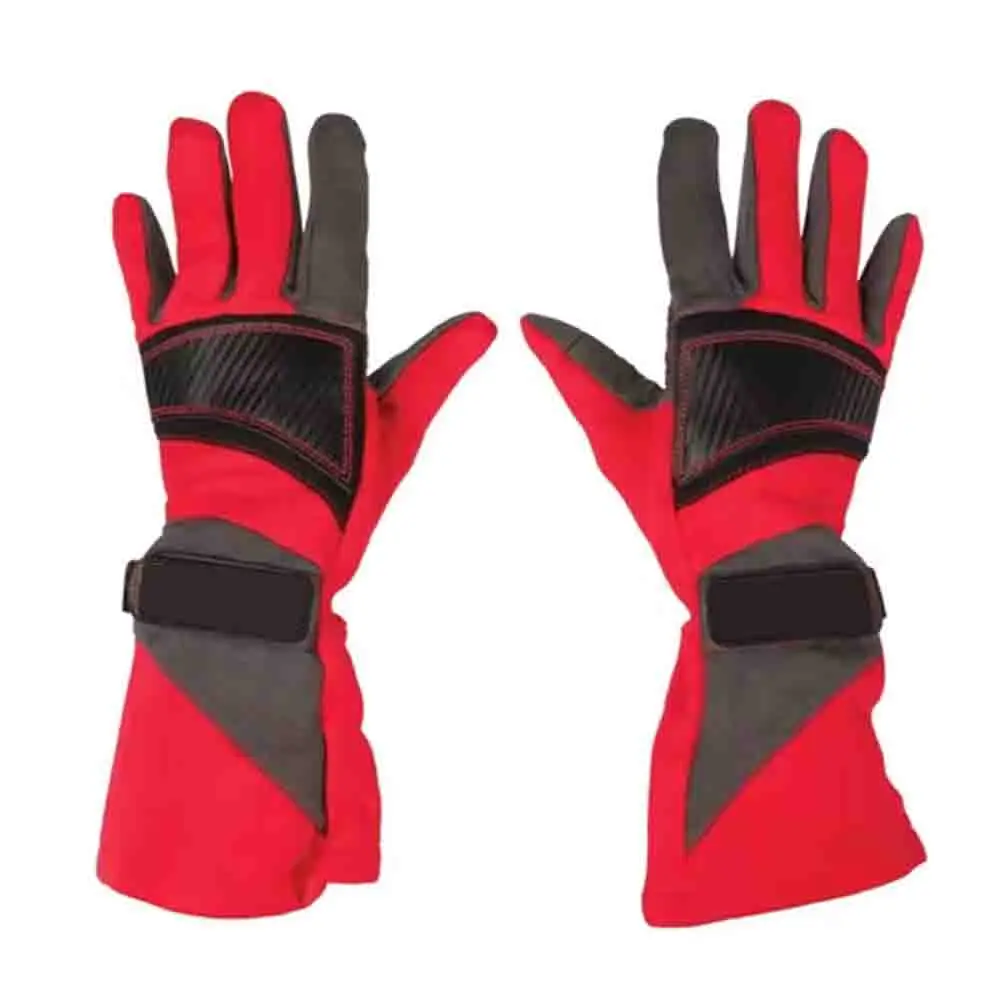 Top Selling Car Racing Gloves Long Length Adults High Quality Anti-slip Sports Car Racing Wear Customized Gloves