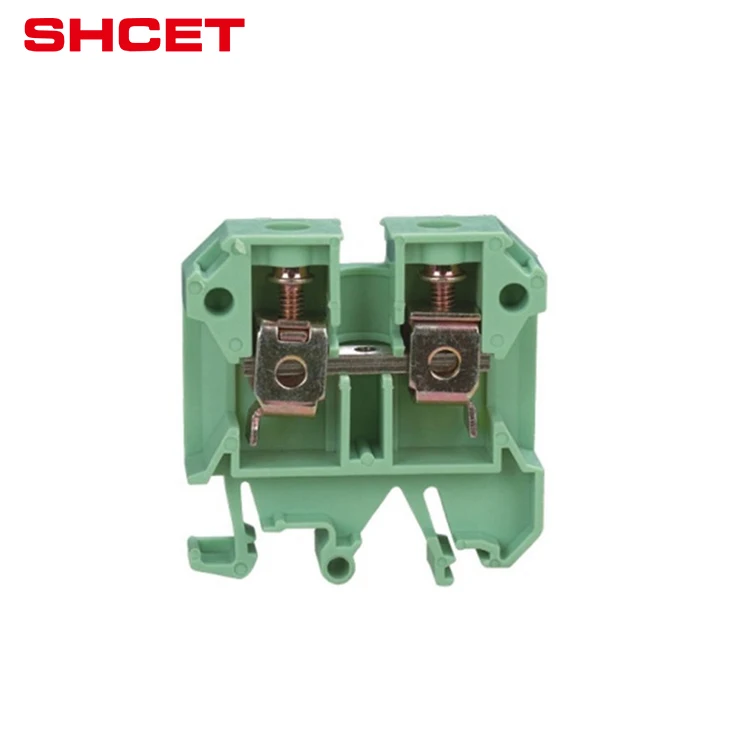 JXB din rail clamp terminal block grounding screw mounted electrical universal type wire connector