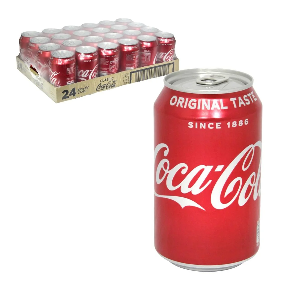 Wholesale Coca Cola 330ML / 500ml cans softdrink soda carbonated drinks exotic drinks soft drinks