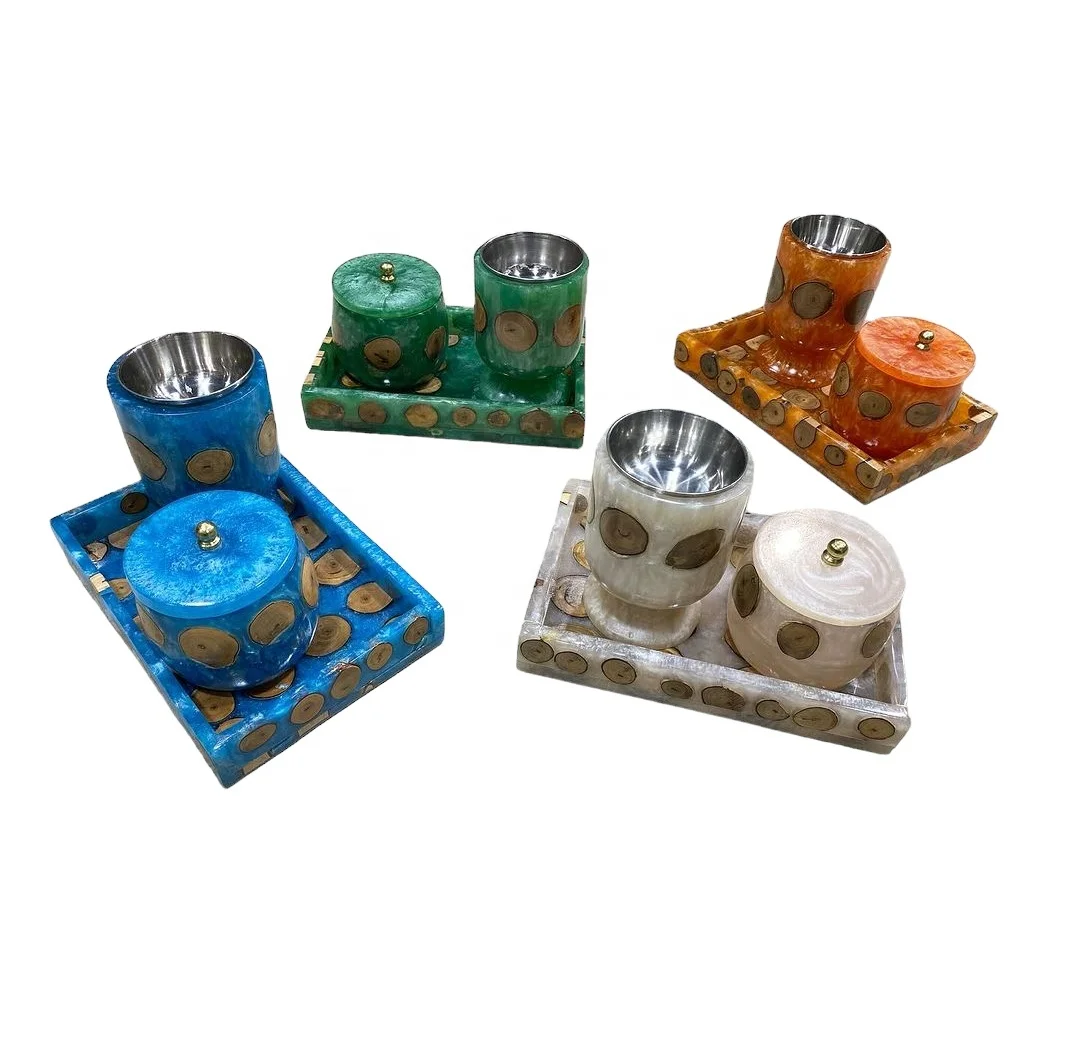 3pcs Bakhoor Burner Set Vintage Resin Incense Burner Agate Mabkhara Religious Coal Incense Arabic Diffuser Ramadan Gifts