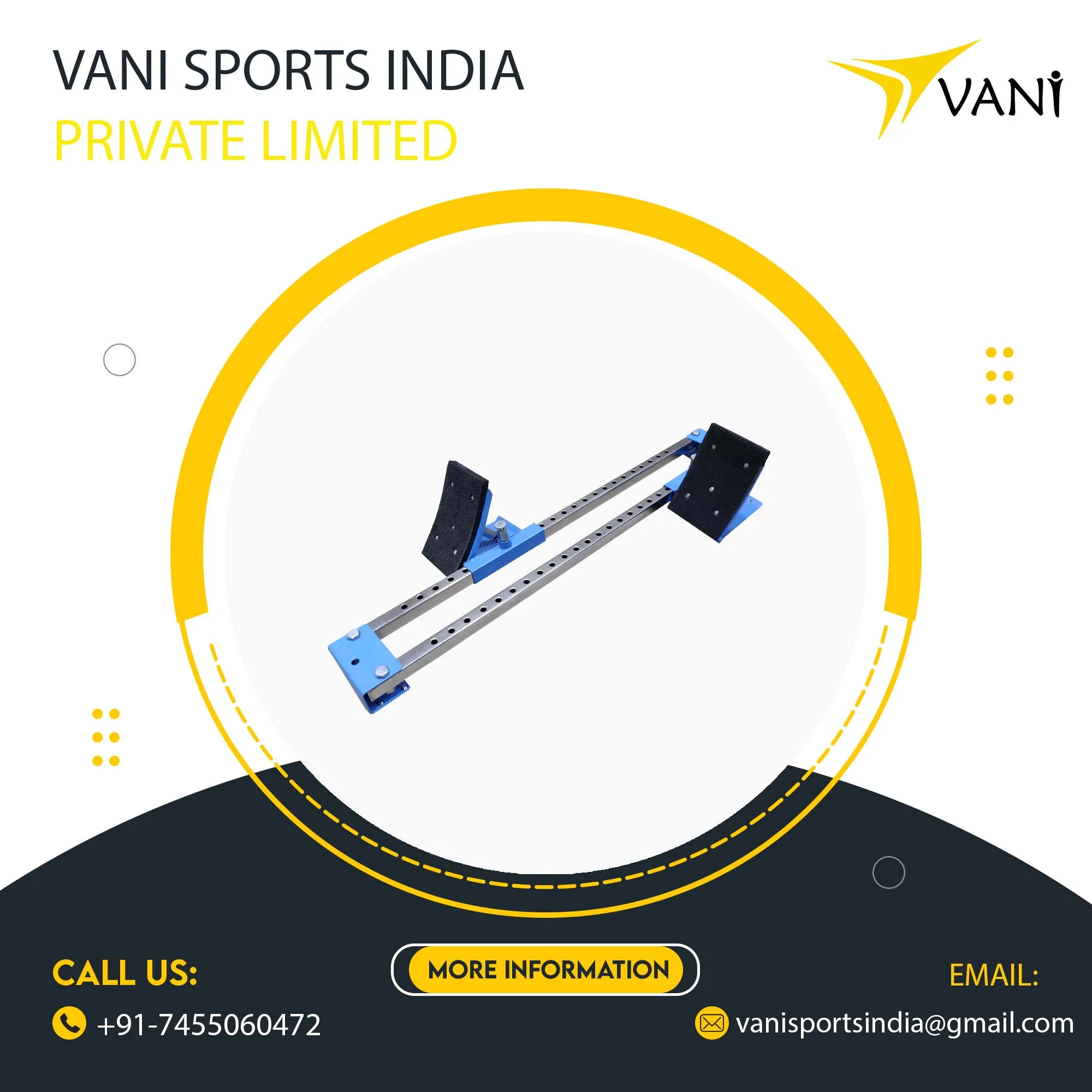 Premium range best quality steel channel metal shoe with rubber sheet competition aluminum Starting block for track practice