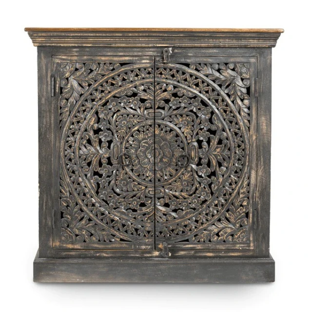 Античная оптовая продажа, деревянная тумбочка классического дизайна для спальни, ночная тумбочка, прикроватная тумбочка